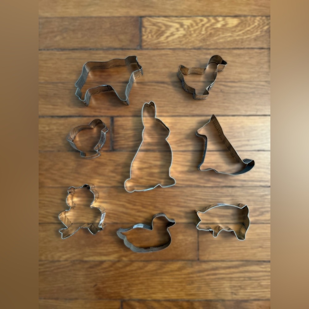 Vintage Cookie Cutter Set ( 8 ct )